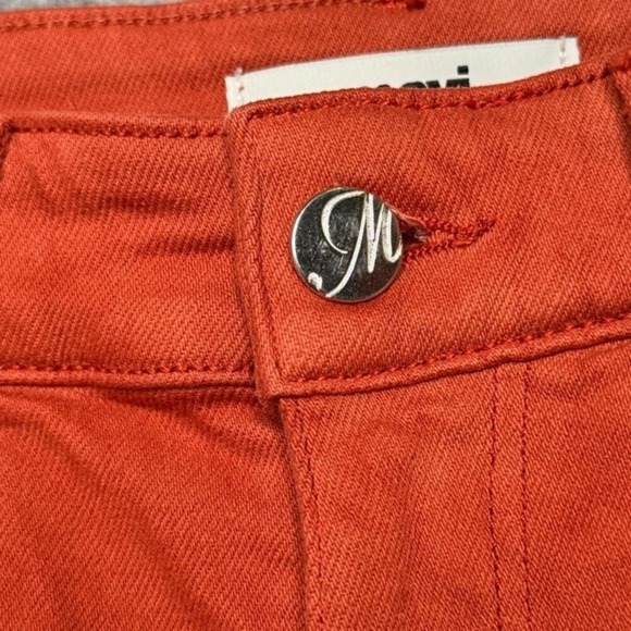 Mavi Barcelona High Rise‎ Wide Leg Jeans in Orange Flex Blue- Sz 25 (guess) - Picture 3 of 8